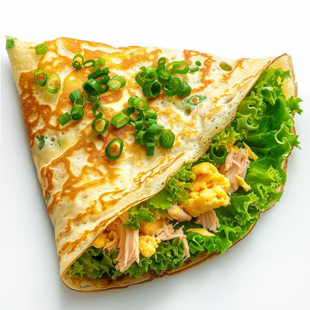 Palačinka tuna, sir i jaje