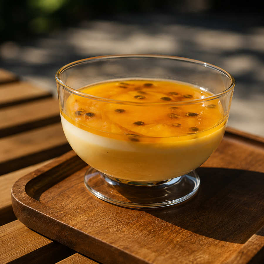 Mango, Çarkıfelek Meyvesi & Hindistan Cevizli Kase