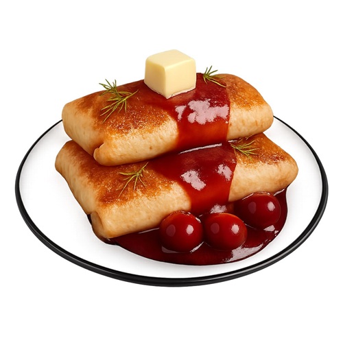 Crepes With Cherry 2 pcs