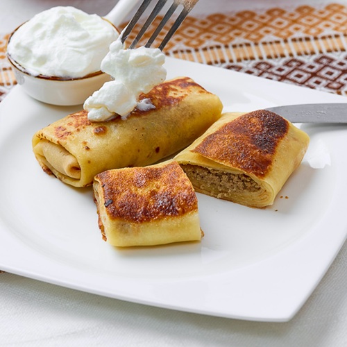 Crepes With Meat 2 pcs