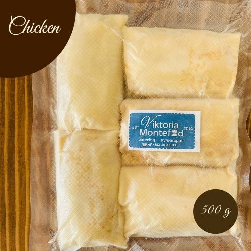 Frozen Crepes With Chicken 500 g