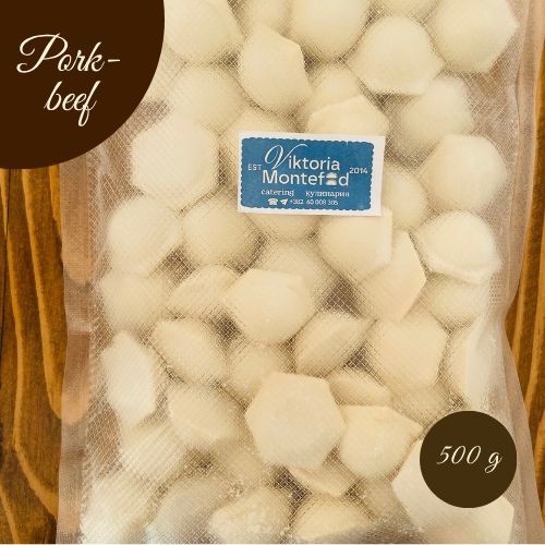 Frozen Dumplings With Pork and Beef 500 g