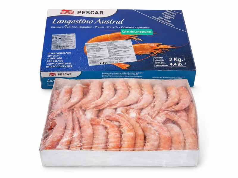 Argentinske kozice C1, 2 kg