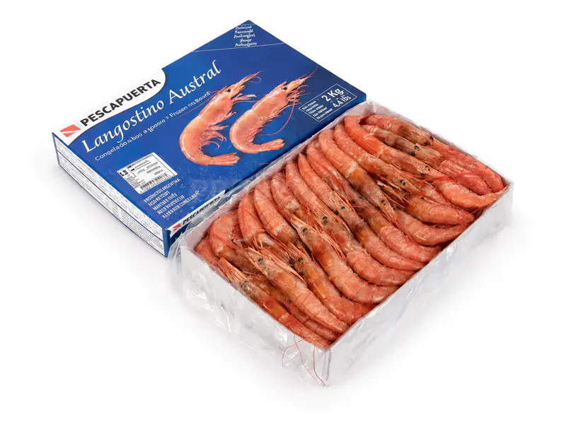 Argentinske kozice L1, 2 kg