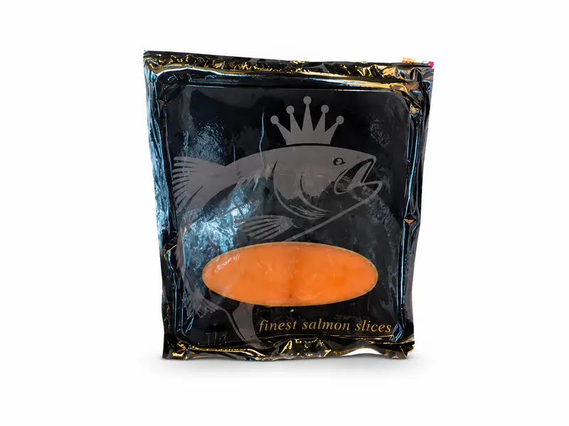 Lagano dimljene kriške lososa, 0,2 kg