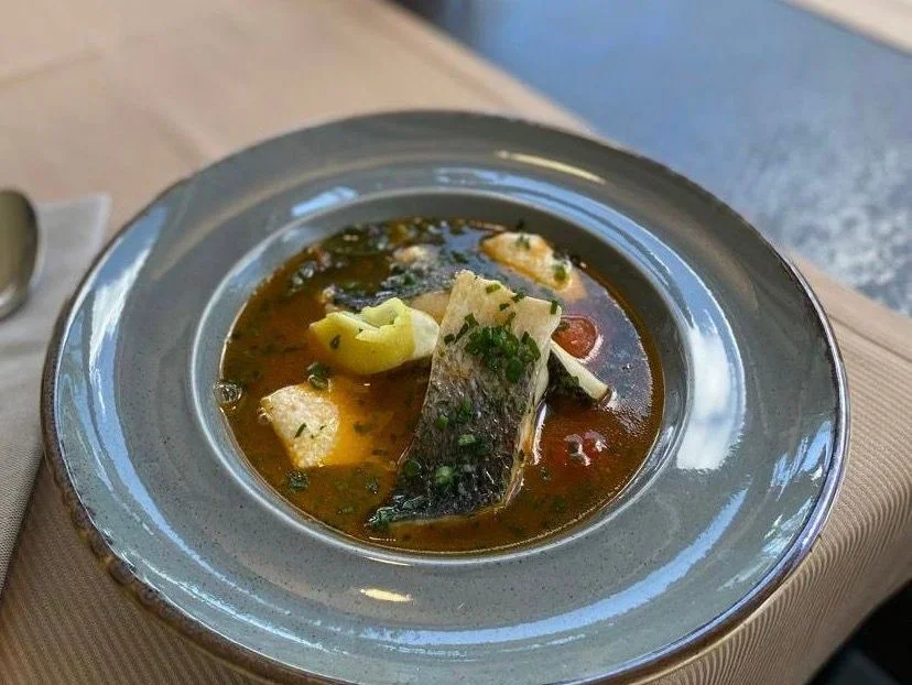 Sea bass soup ZETA