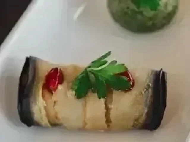 Eggplant rolls